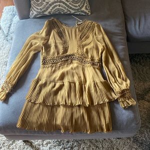 ASOS dress with ruffles